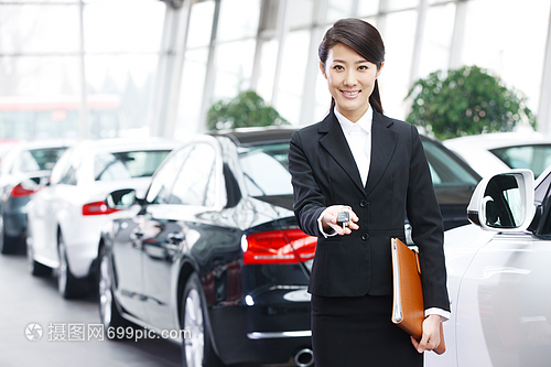 職業(yè)城市生活機(jī)動(dòng)車汽車銷售人員